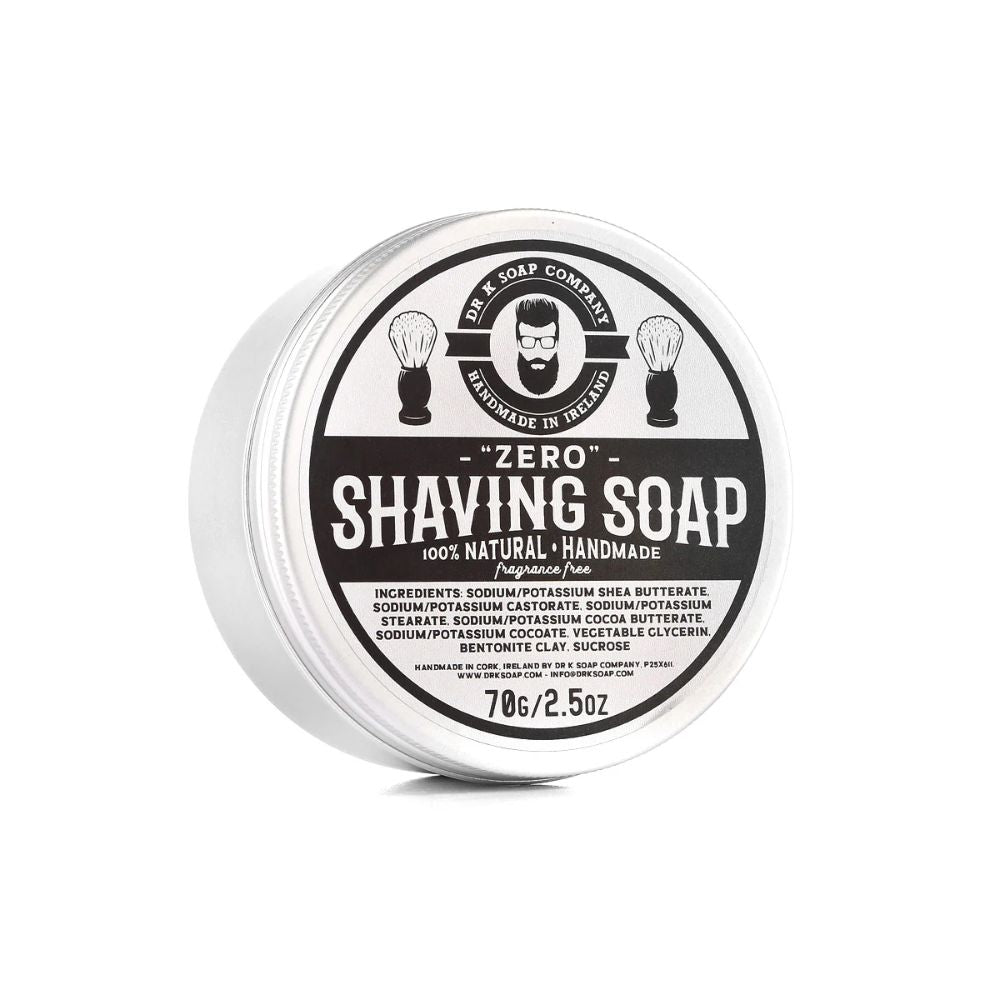 Dr K Soap Company Shaving Soap Zero 70 g - Rasierseife