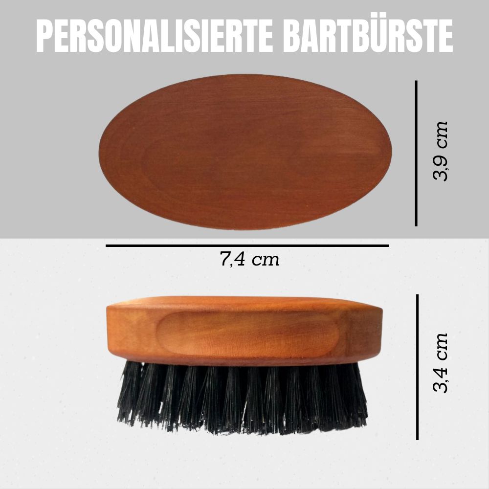 Personalisierte Bartbürste mit Gravur
