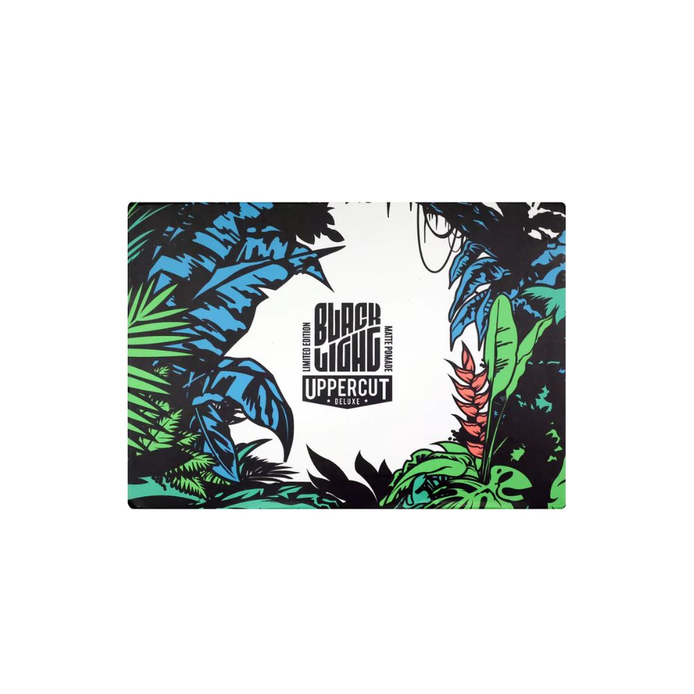 Uppercut Deluxe - Matte Pomade BLACK LIGHT LIMITED EDITION 100g | Collectors Kit