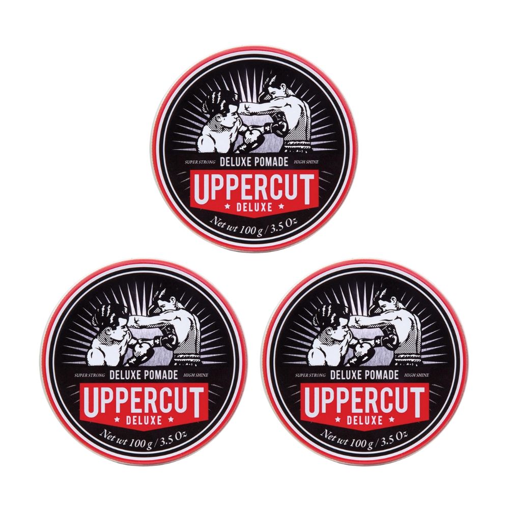 Uppercut Deluxe - Deluxe Pomade 100g – 2er & 3er Set