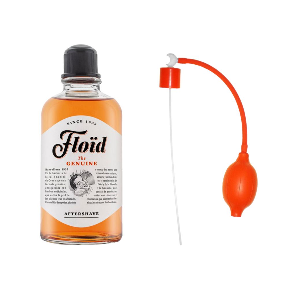 FLOID The Genuine After Shave 400 ml mit Zerstäuber orange