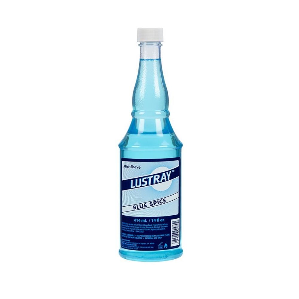 LUSTRAY BLUE SPICE AFTER SHAVE 414ML (14floz)