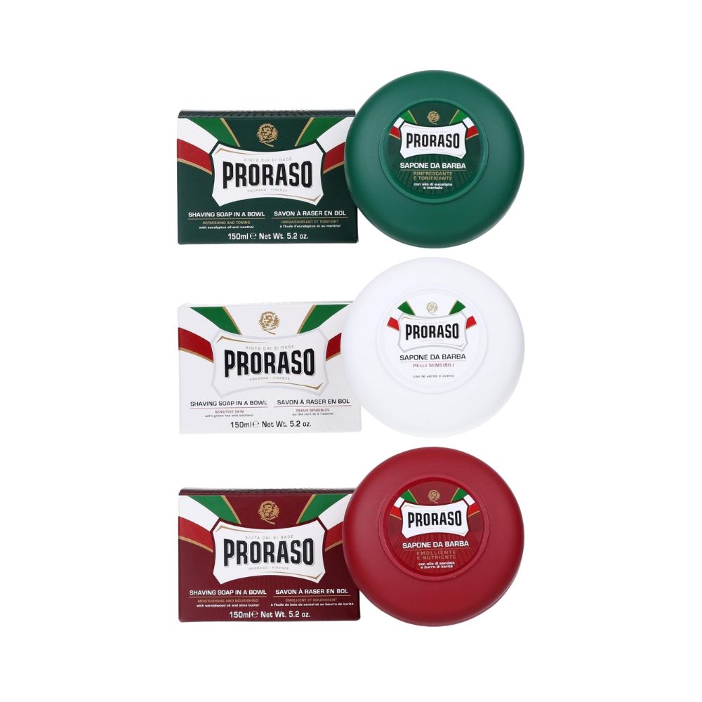 Proraso Rasierseifen-Set Tricolore