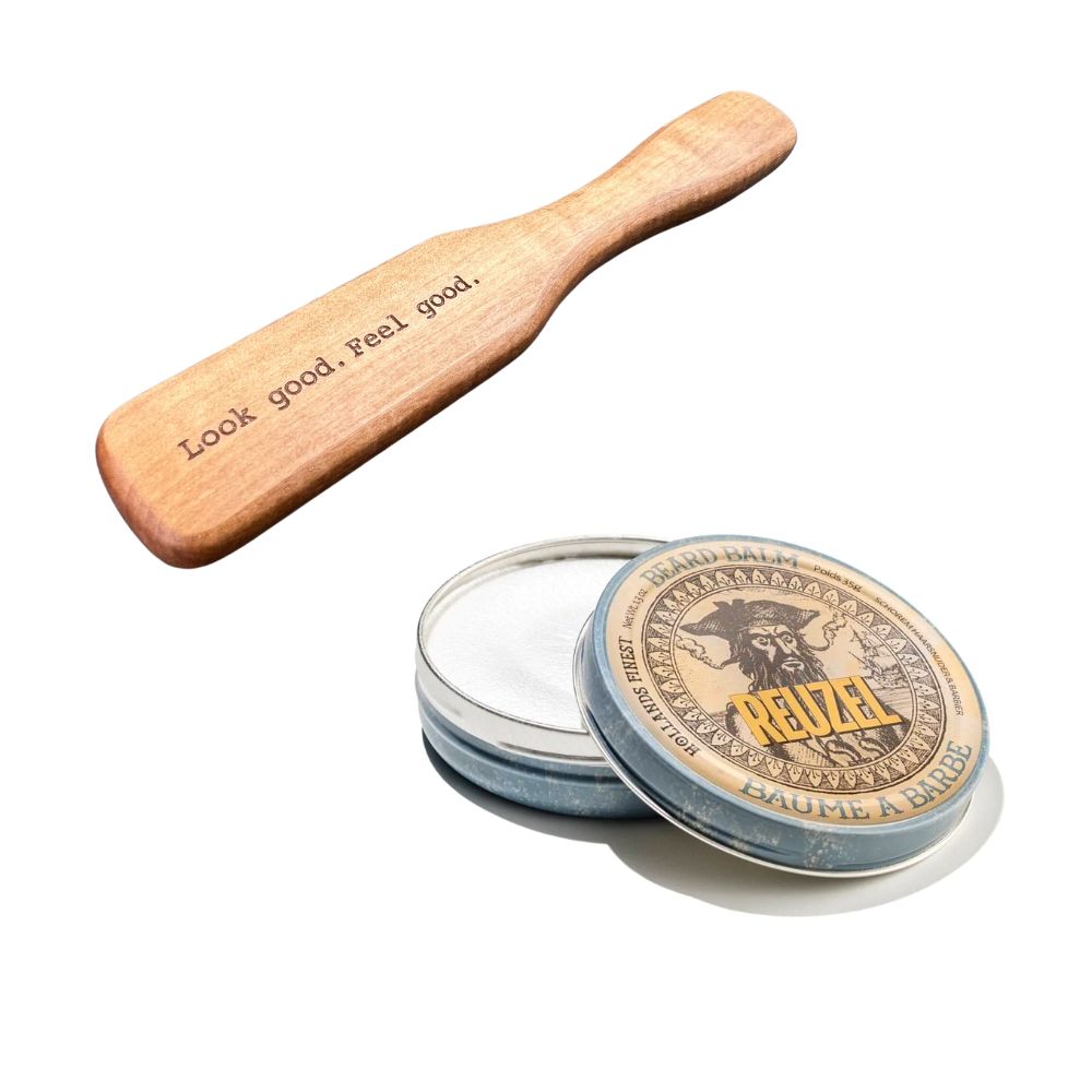 Reuzel Bundle - Bartbalsam & Bartbürste | verschiedene Sets