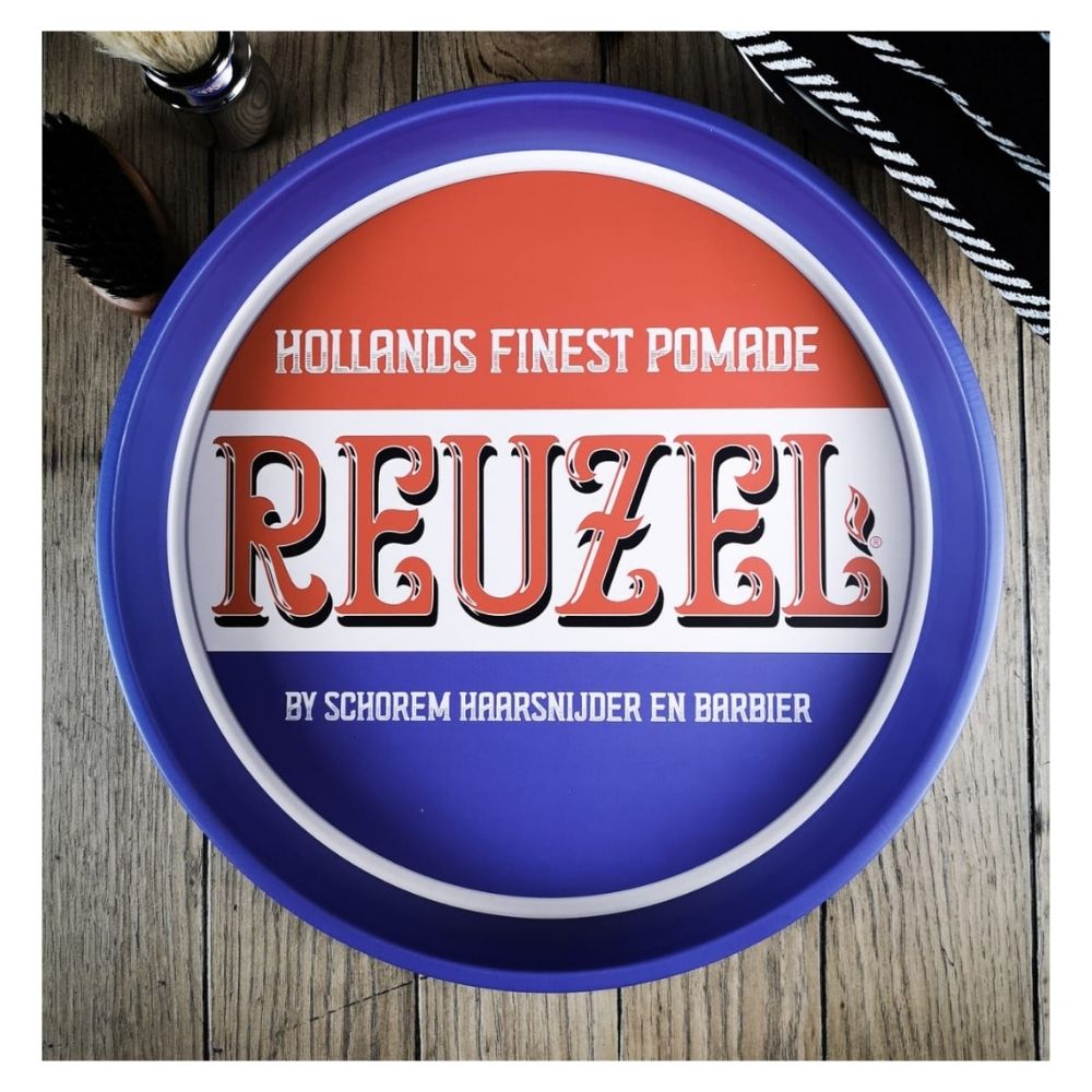 Reuzel Rundtablett blau