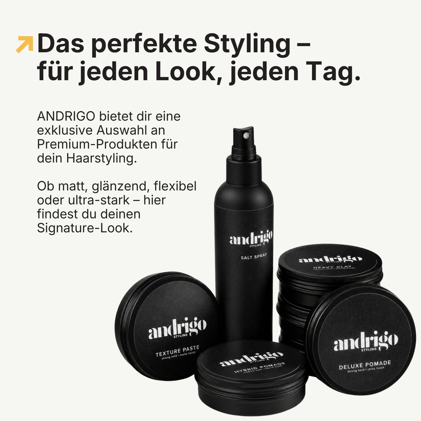 ANDRIGO Hybrid Pomade 100 ml