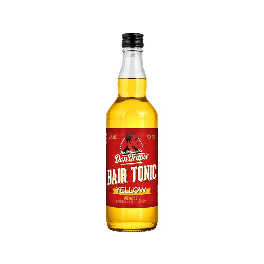 Don Draper Hair Tonic Yellow 500ml