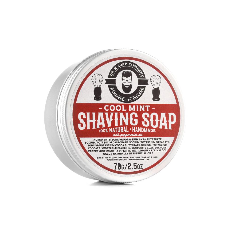 Dr K Soap Company Shaving Soap Cool Mint 70 g- Rasierseife
