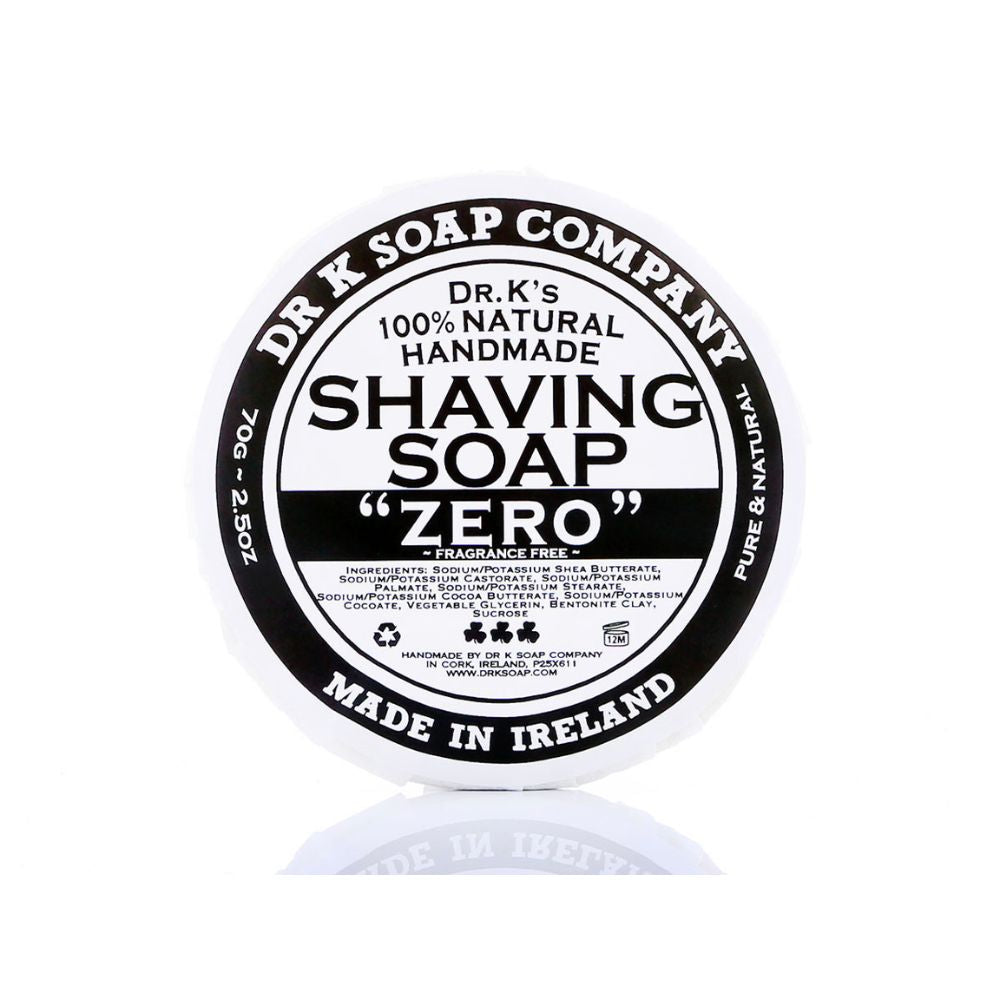 Dr K Soap Company Shaving Soap Zero 70 g - Rasierseife