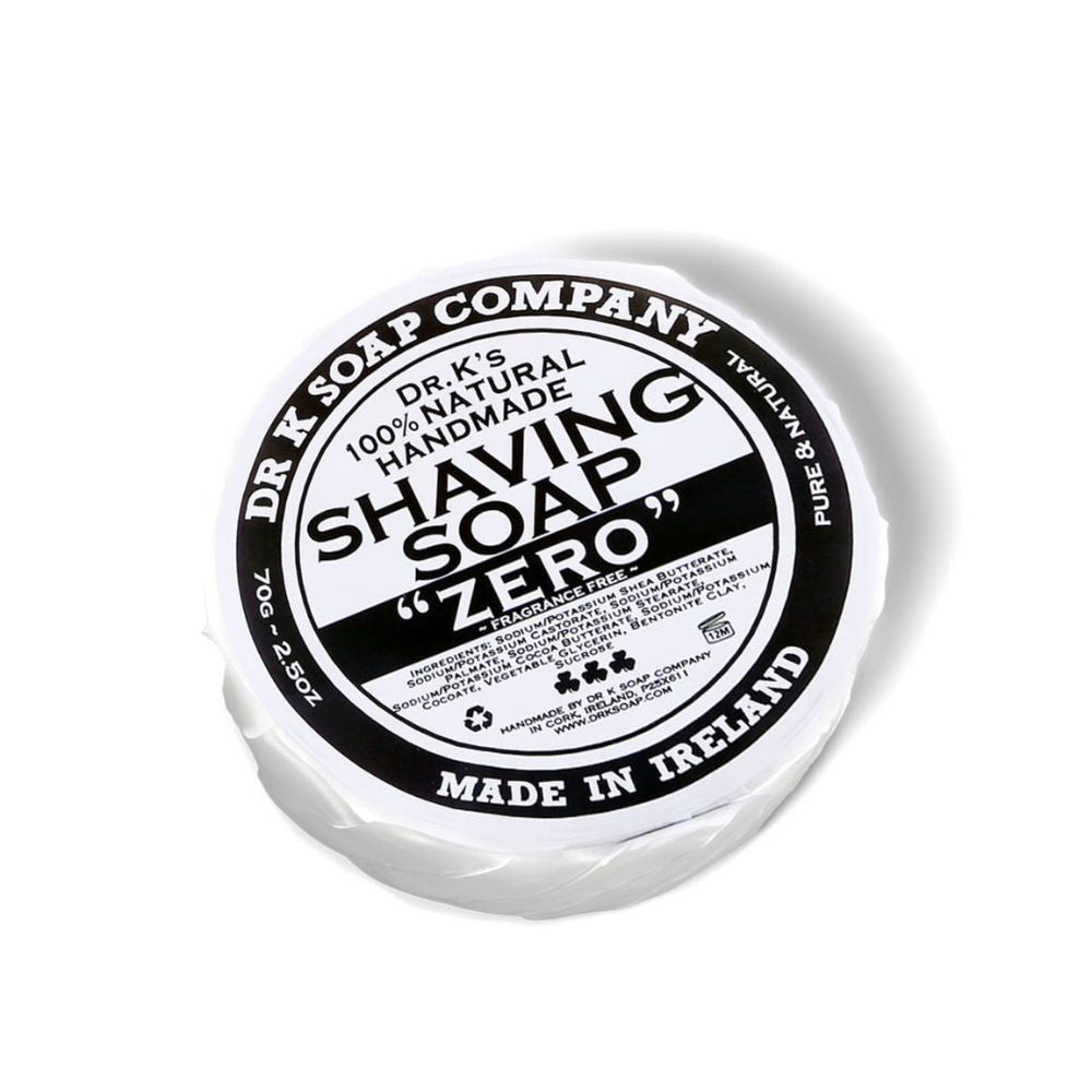 Dr K Soap Company Shaving Soap Zero 70 g - Rasierseife