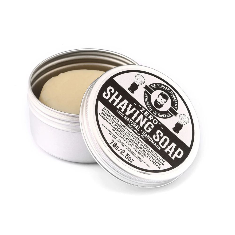 Dr K Soap Company Shaving Soap Zero 70 g - Rasierseife