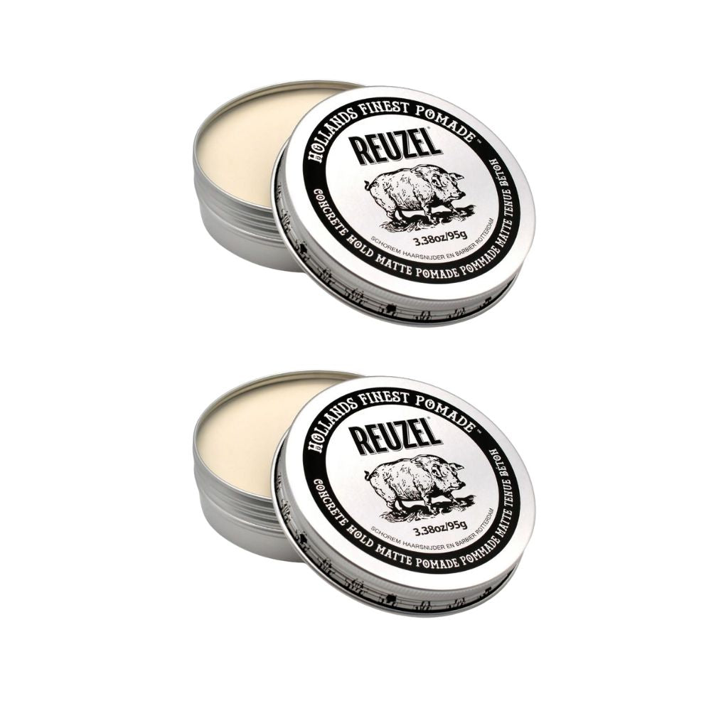 Reuzel Concrete Hold Matte Pomade 95g – 2er & 3er Set