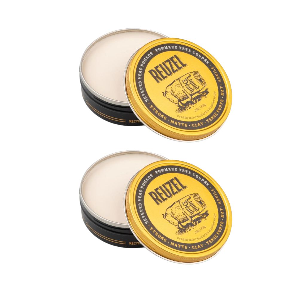 Reuzel x Liquid Death Severed Head Pomade – 2er & 3er Set
