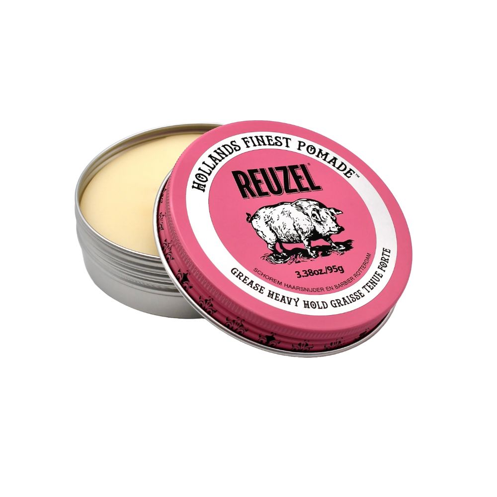 Reuzel Pomade Pink - Grease Heavy Hold 95g