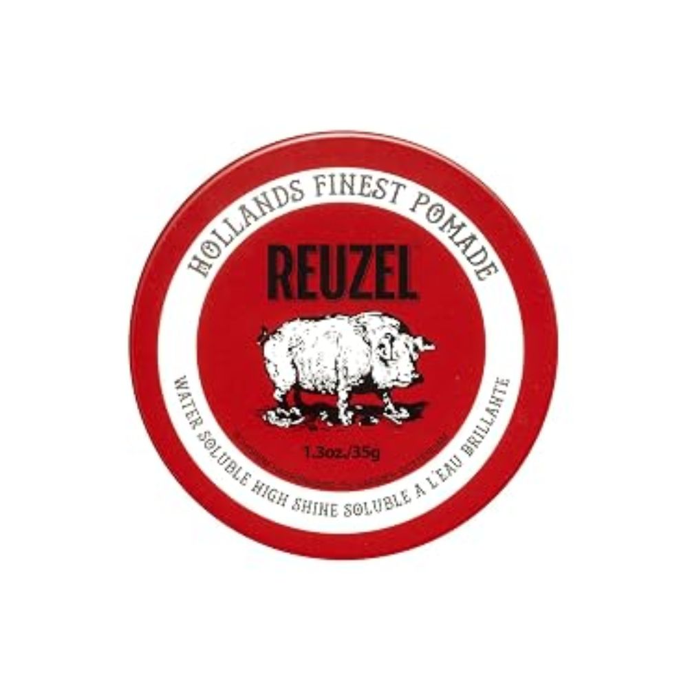 Reuzel Pomade Rot/Red - Water Soluble High Sheen (Small 35g)