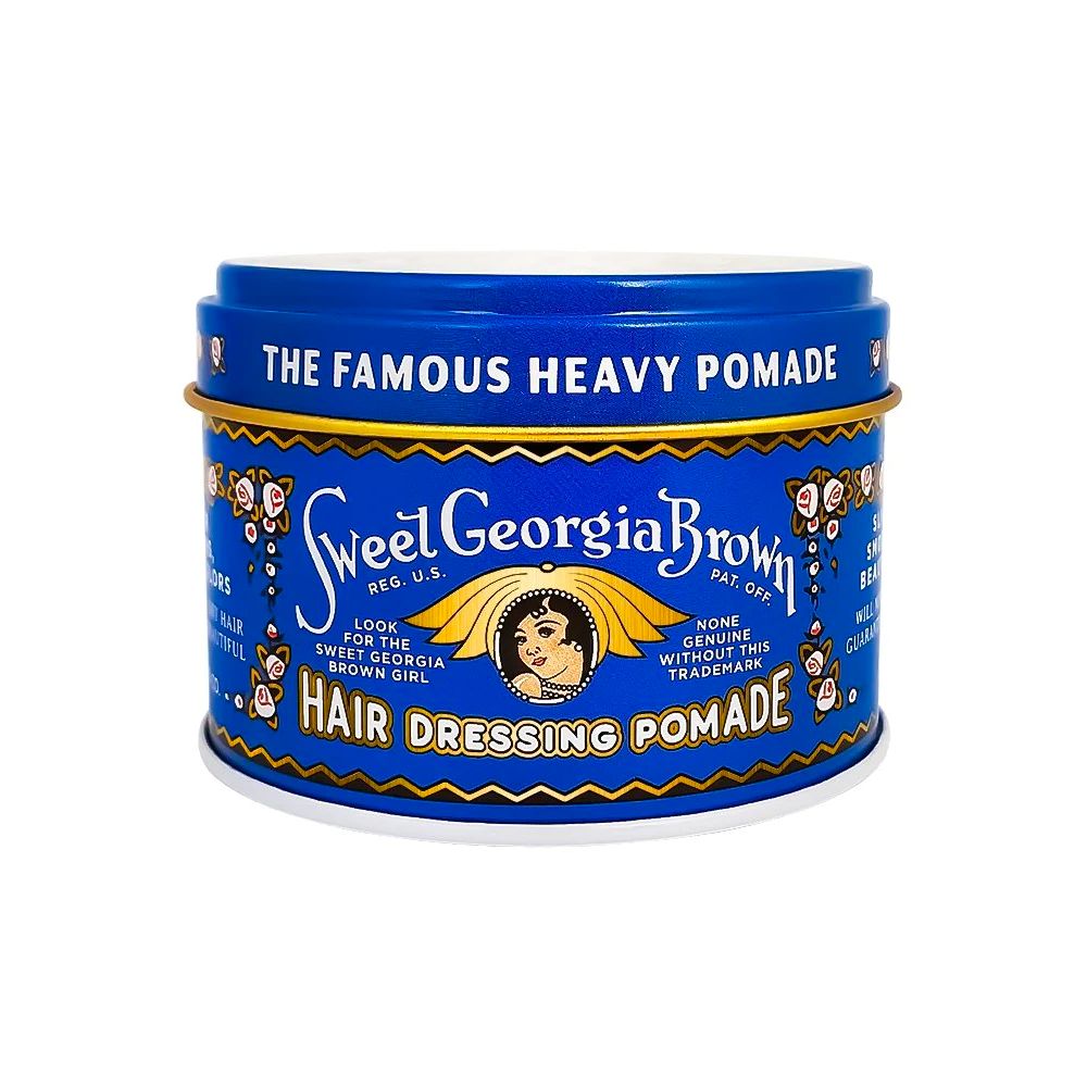 Sweet Georgia Brown Hair Dressing Pomade BLUE - Strong Hold