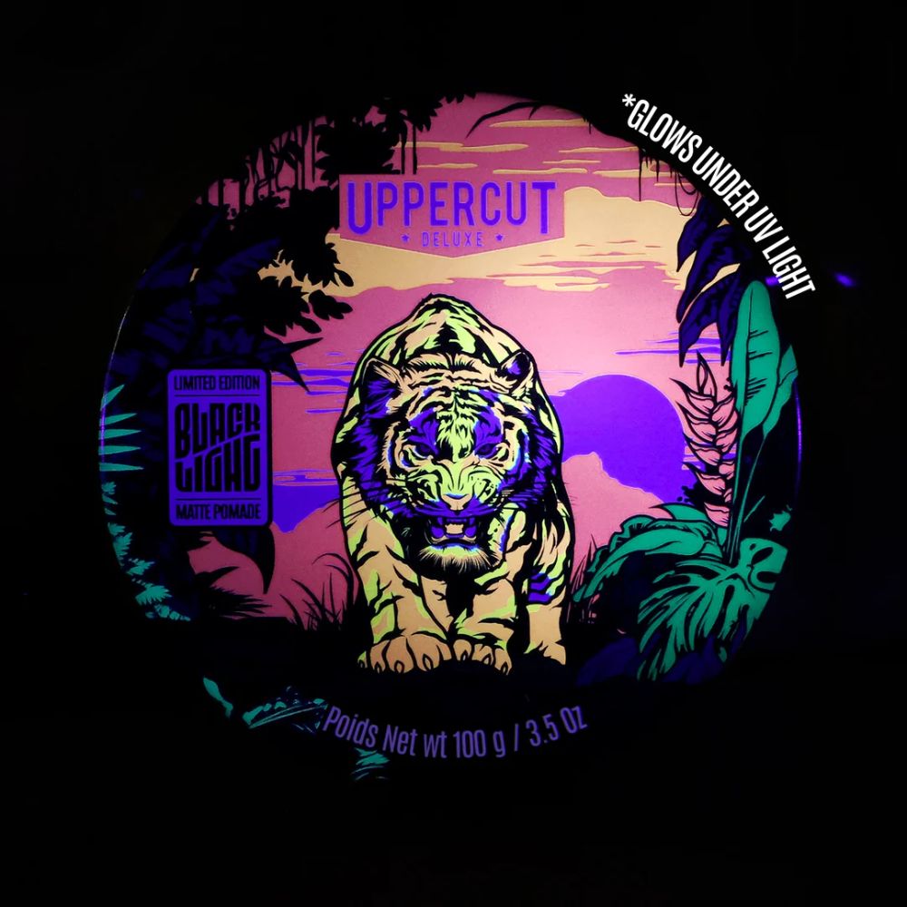 Uppercut Deluxe - Matte Pomade BLACK LIGHT LIMITED EDITION 100g