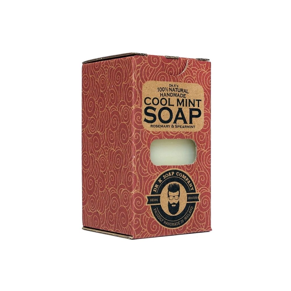 Laden Sie das Bild in den Galerie-Viewer, Dr K Soap Company Cool Mint Body Soap XL 225g - Kernseife
