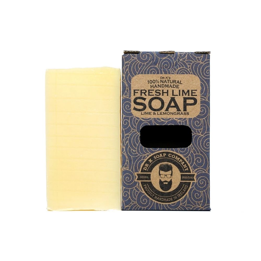 Dr K Soap Company Fresh Lime Body Soap XL 225g - Kernseife
