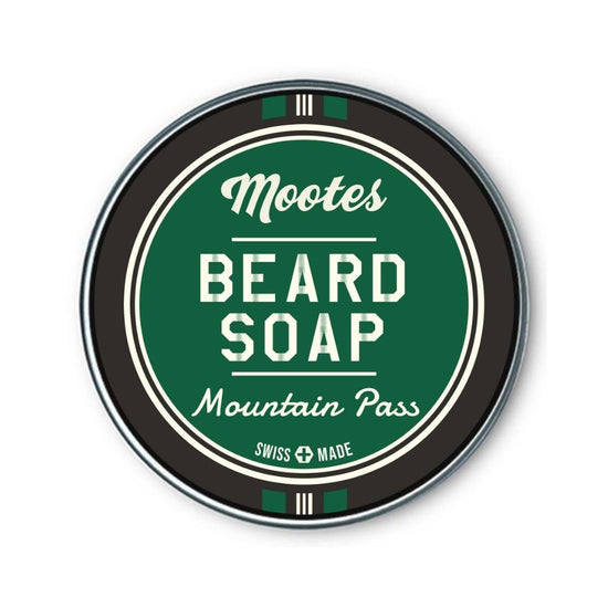 Mootes Beard Soap - Mountain Pass 80g - Bartseife