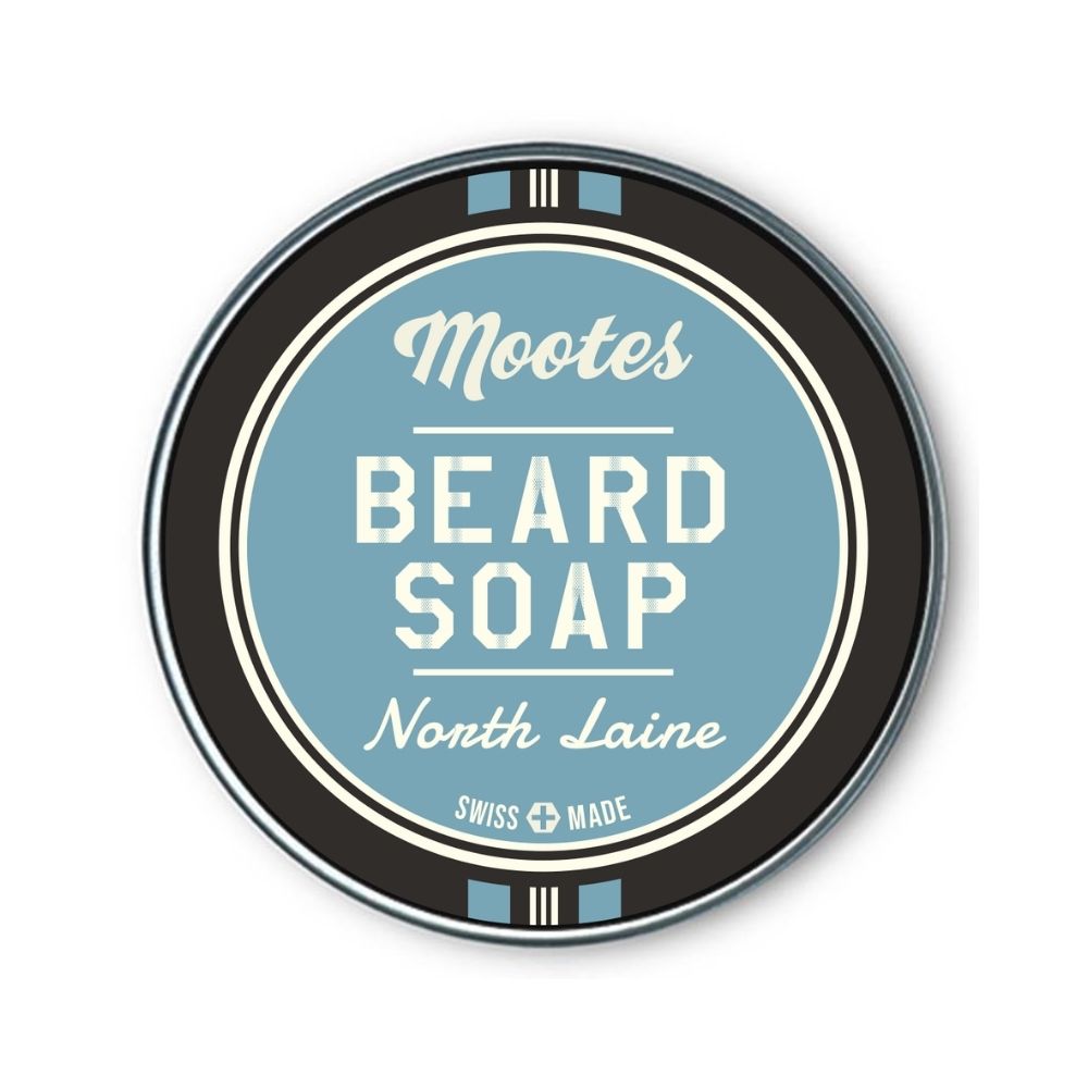 Mootes Beard Soap - North Laine 80g - Bartseife