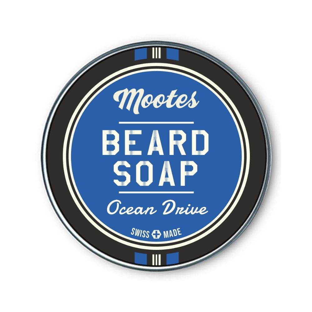 Mootes Beard Soap - Ocean Drive 80g - Bartseife