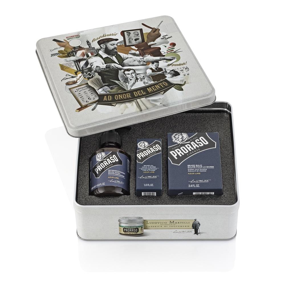 Proraso Beard Kit - Azur Lime - Bartpflegeset-The Man Himself