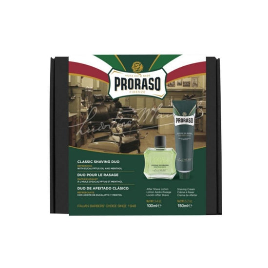 Proraso Duo Set GREEN - 2-teiliges Bartpflege Set