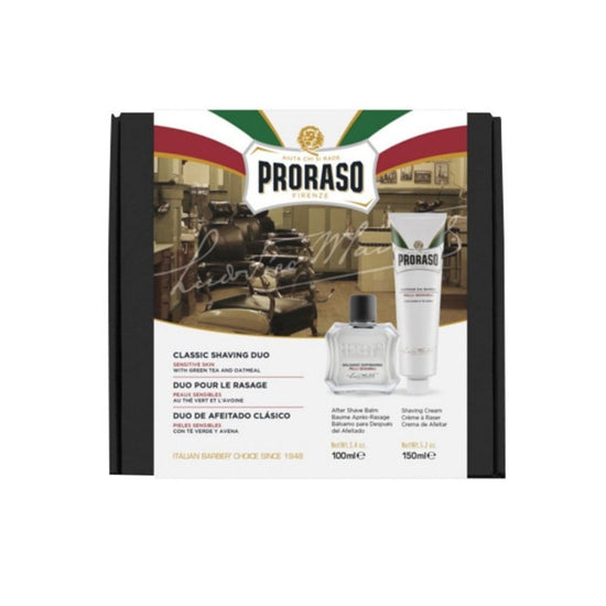 Proraso Duo Set WHITE - 2-teiliges Bartpflege Set