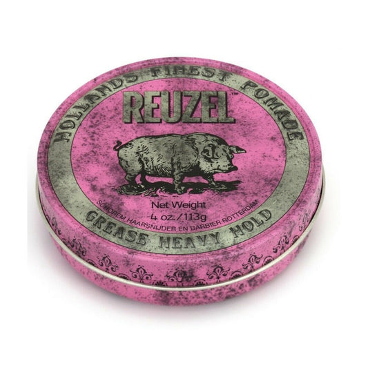 Reuzel Pomade Pink - Grease Heavy Hold (Regular 113g)