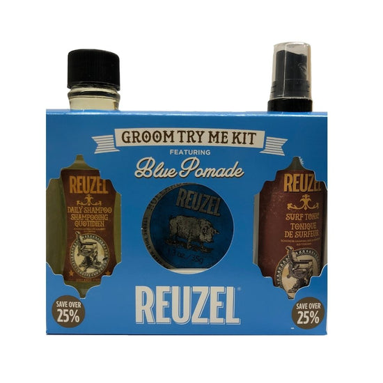 Reuzel Groom Try Me Kit - Blue Pomade - Haarstylingset