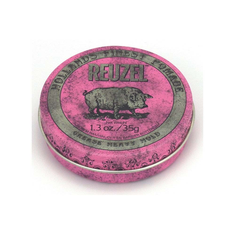 Reuzel Pomade Pink - Grease Heavy Hold (Small 35g)