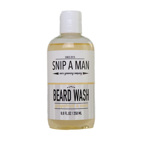Laden Sie das Bild in den Galerie-Viewer, SNIP A MAN Beard Wash Grapefruit &amp;amp; Mint - Bartshampoo-The Man Himself
