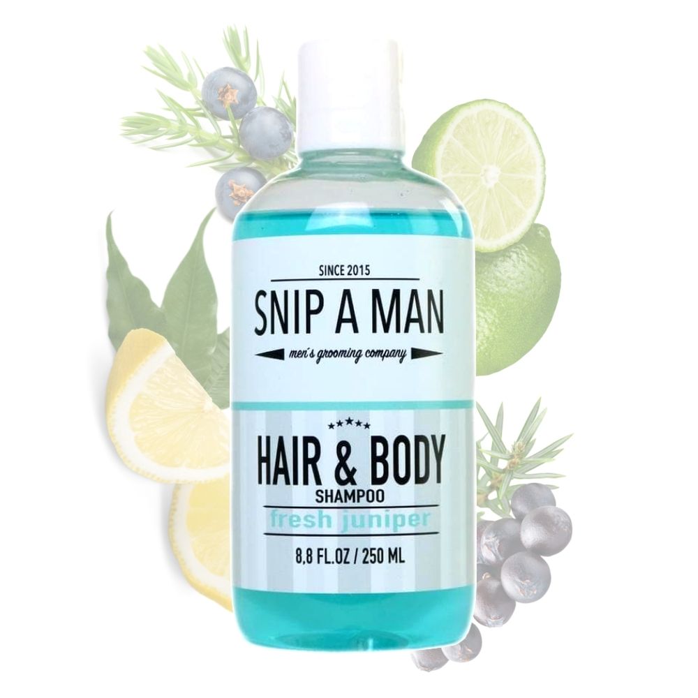SNIP A MAN Hair & Body Wash Fresh Juniper - Shampoo & Duschgel