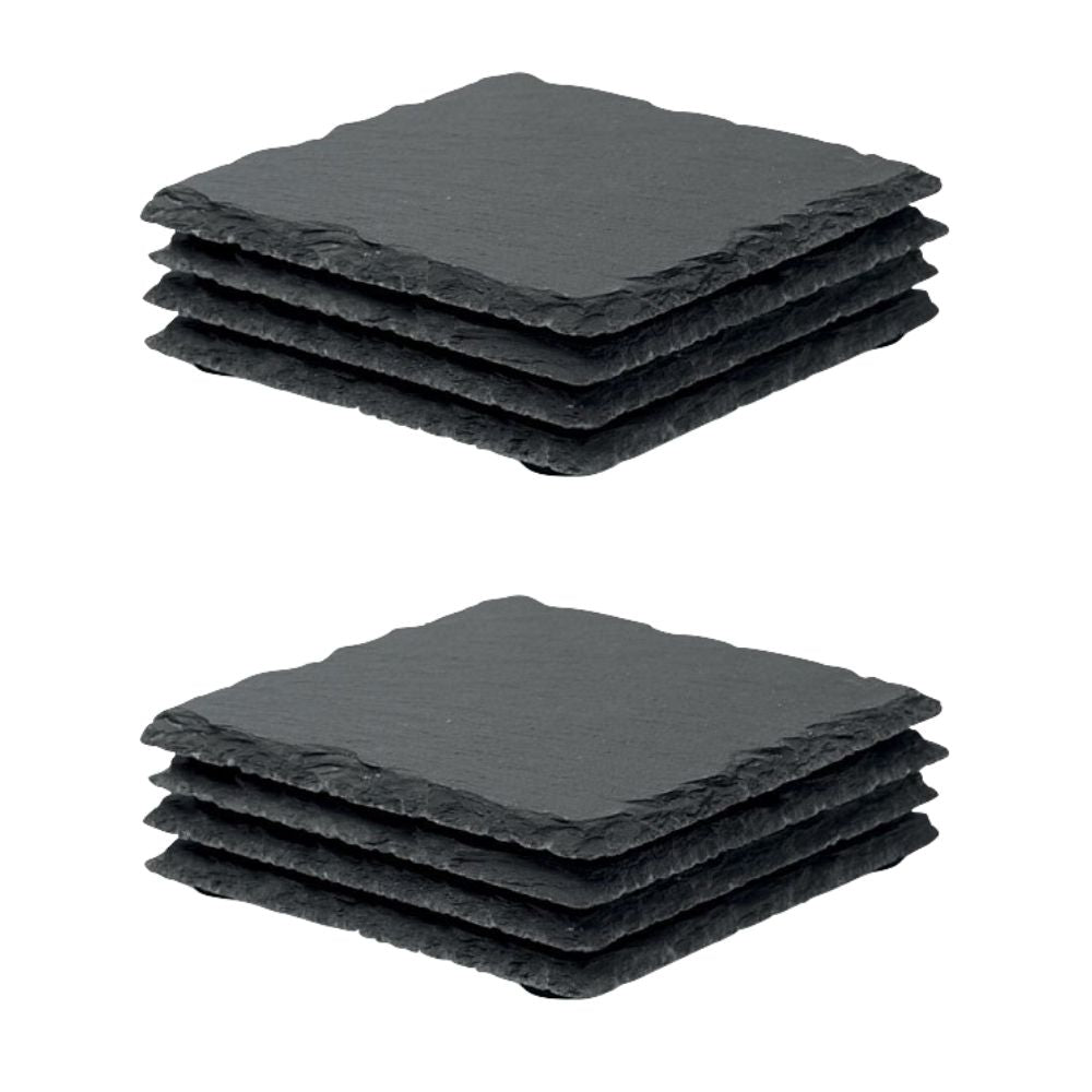 Schiefer Untersetzer 8er Set
