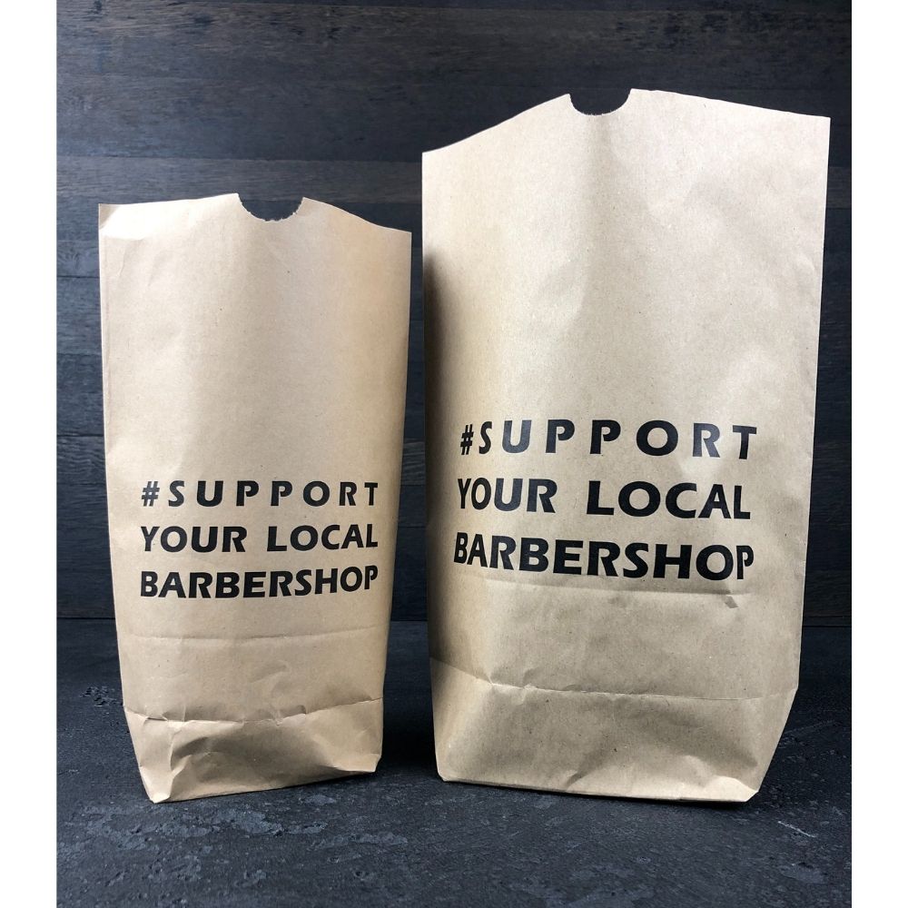 Tüte #SupportYourLocalBarbershop