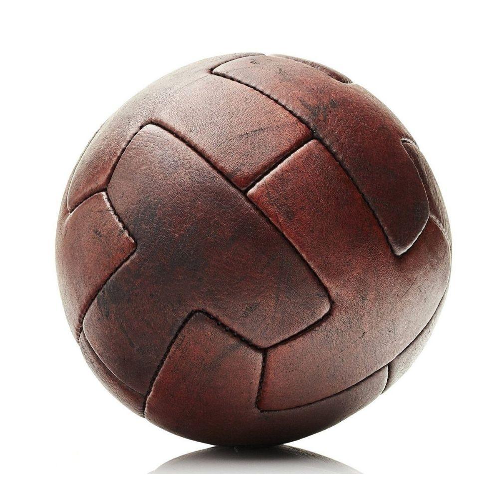RETRO Heritage - Brauner Vintage Leder-Fußball - The Man Himself